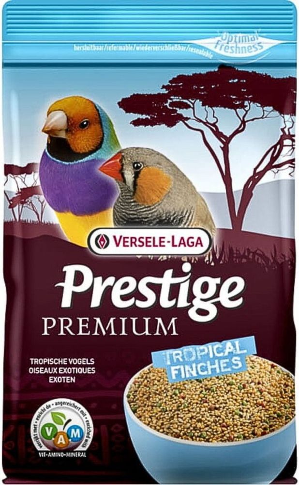 ΤΡΟΦΗ PRESTIGE PREMIUM TROPICAL FINCHES ΓΙΑ ΕΞΩΤΙΚΑ ΠΤΗΝΑ (800GR) PRESTIGE