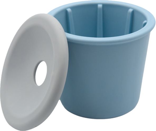 ΜΠΟΛ ΦΑΓΗΤΟΥ FIBOO SLOW FEEDER SNACK - LID FIBEEK ΜΠΛΕ (9CM)