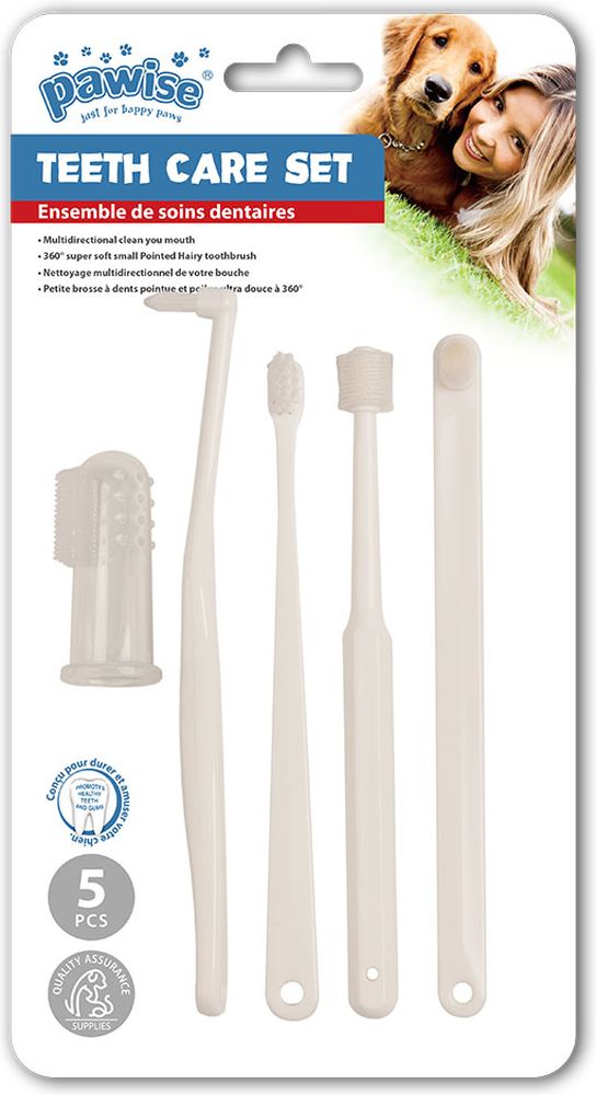 PAWISE ΣΕΤ ΟΔΟΝΤΙΚΗΣ ΦΡΟΝΤΙΔΑΣ PAWISE TEETH CARE SET (5ΤΜΧ)
