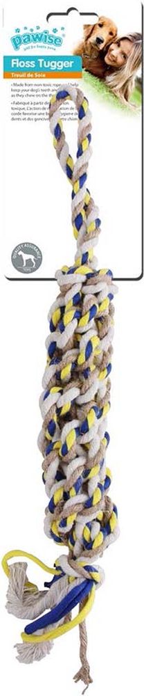 ΠΑΙΧΝΙΔΙ ΣΚΥΛΟΥ PAWISE FLOSS TUGGER STICK ΜΕ ΧΕΡΟΥΛΙ PAWISE