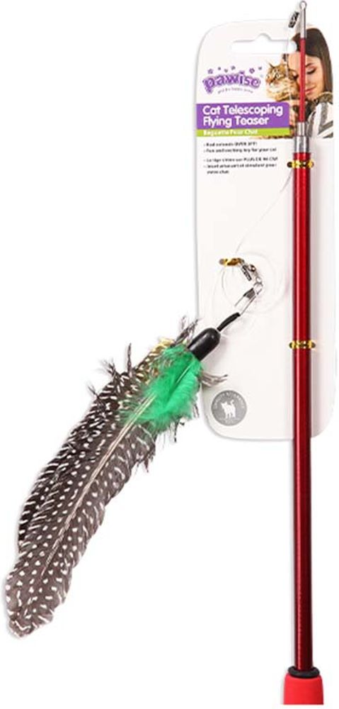 ΠΑΙΧΝΙΔΙ ΓΑΤΑΣ PAWISE TELESCOPING FLYING TEASER WAND PAWISE