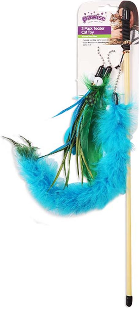 ΠΑΙΧΝΙΔΙ ΓΑΤΑΣ PAWISE TEASER WAND 3 ΠΑΙΧΝΙΔΙΑ PAWISE