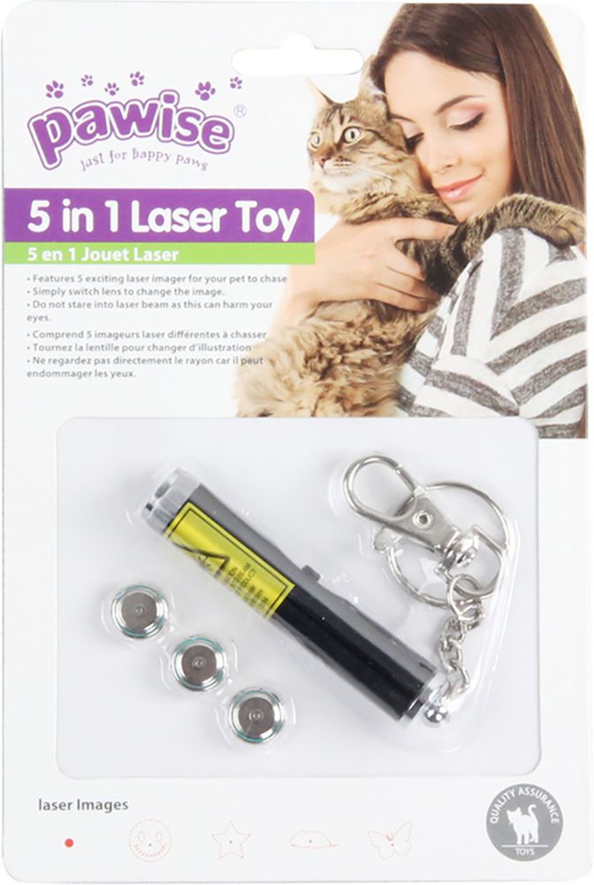 ΠΑΙΧΝΙΔΙ ΓΑΤΑΣ PAWISE LASER 5 ΣΕ 1 PAWISE