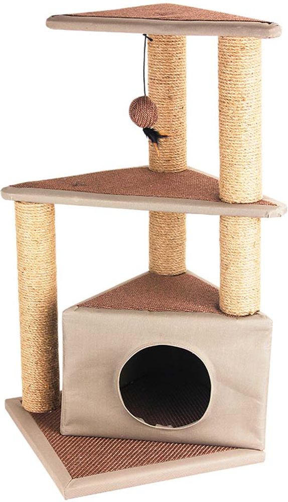 PAWISE ΝΥΧΟΔΡΟΜΙΟ ΓΑΤΑΣ PAWISE CAT'S DEN (40X40X82CM)