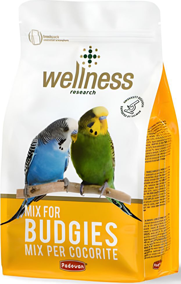PADOVAN ΤΡΟΦΗ PADOVAN WELLNESS BUDGIES (1KG)