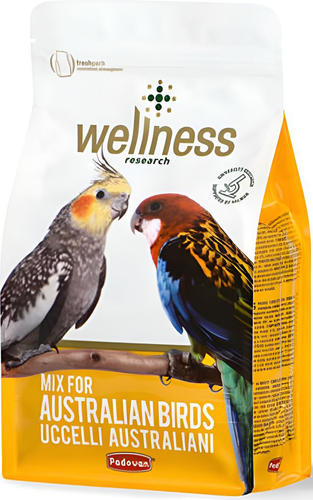 ΤΡΟΦΗ PADOVAN WELLNESS AUSTRALIAN BIRDS (850GR)