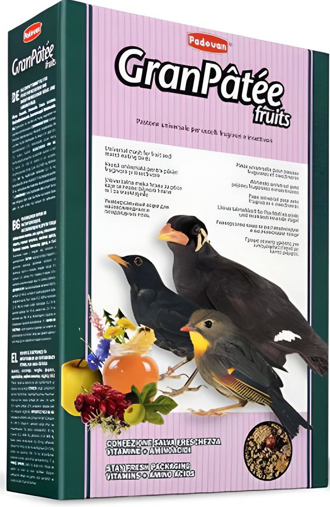 ΤΡΟΦΗ PADOVAN GRANPATEE FRUITS ΕΝΤΟΜΟΦΑΓΑ (1KG)