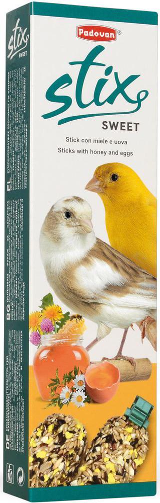 PADOVAN STICKS PADOVAN SWEET CANARINI (80GR)