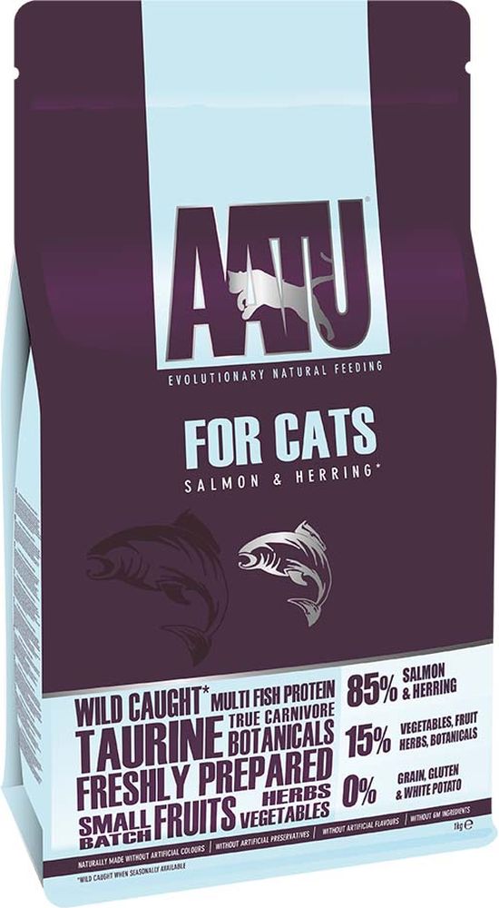 ΤΡΟΦΗ ΓΑΤΑΣ AATU ADULT CAT ΣΟΛΟΜΟΣ - ΡΕΓΓΑ (3KG) AATU