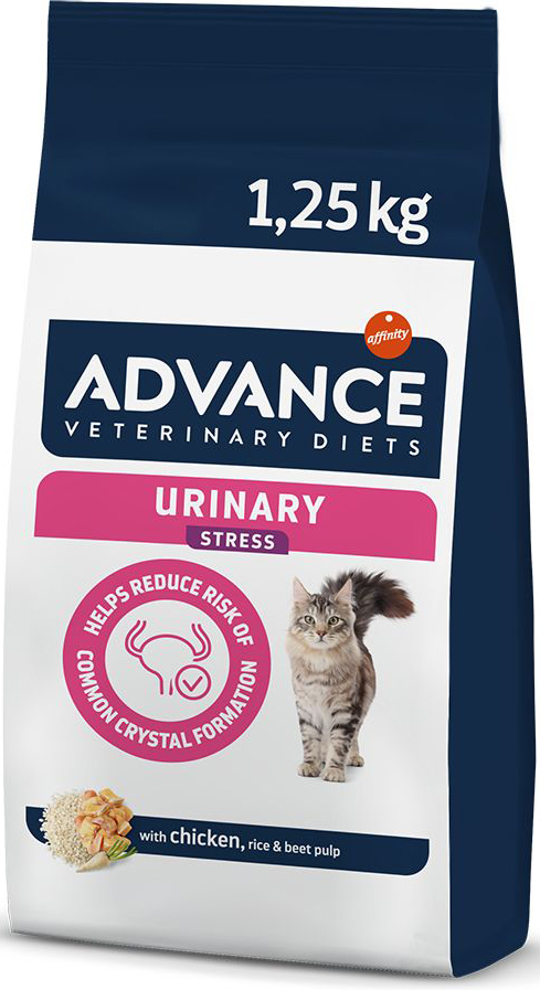 AFFINITY ΤΡΟΦΗ ΓΑΤΑΣ ADVANCE VETERINARY DIET URINARY STRESS ΚΟΤΟΠΟΥΛΟ (1,25KG)