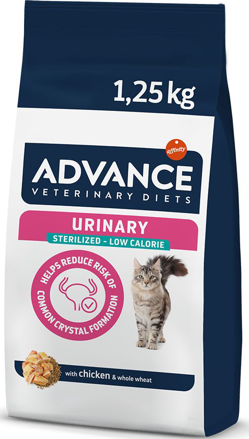 ΤΡΟΦΗ ΓΑΤΑΣ ADVANCE VETERINARY DIET URINARY STERILIZED (1,25KG)