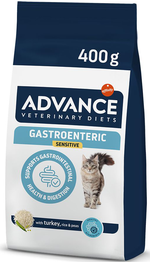 ΤΡΟΦΗ ΓΑΤΑΣ ADVANCE VETERINARY DIET GASTROENTERIC SENSITIVE (400GR) AFFINITY