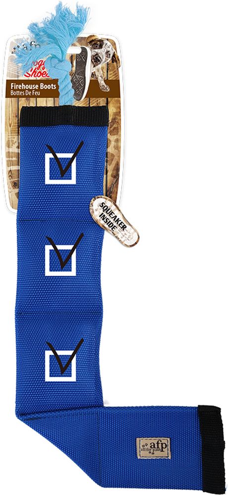 ΠΑΙΧΝΙΔΙ ΣΚΥΛΟΥ AFP DOGGIES SHOES FIREHOSE BOOTS ΜΠΛΕ (46,5X18,5X2,5CM) AFP