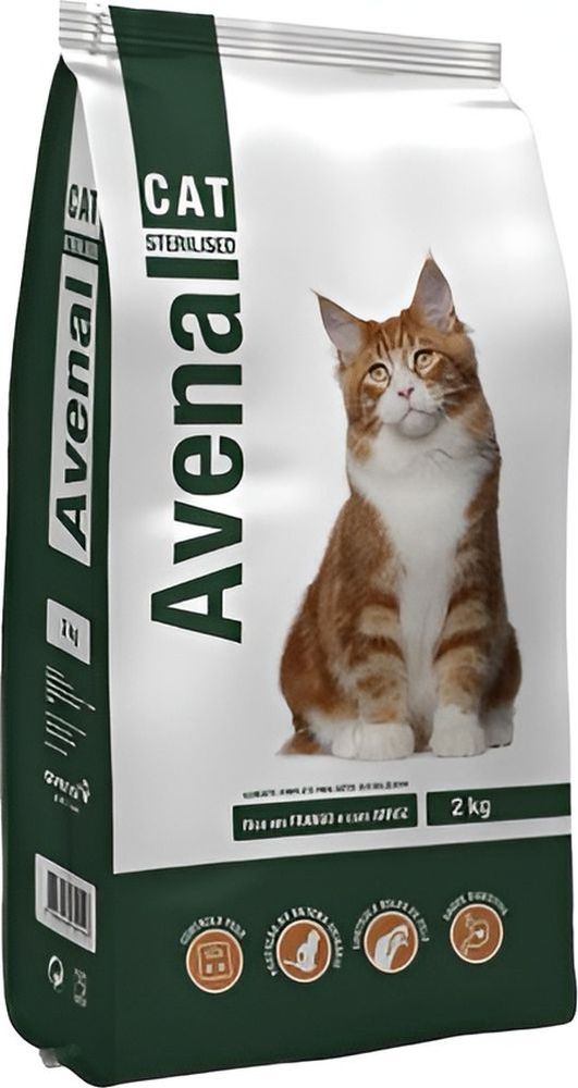ΤΡΟΦΗ AVENAL CAT STERILIZED (2KG) AVENAL