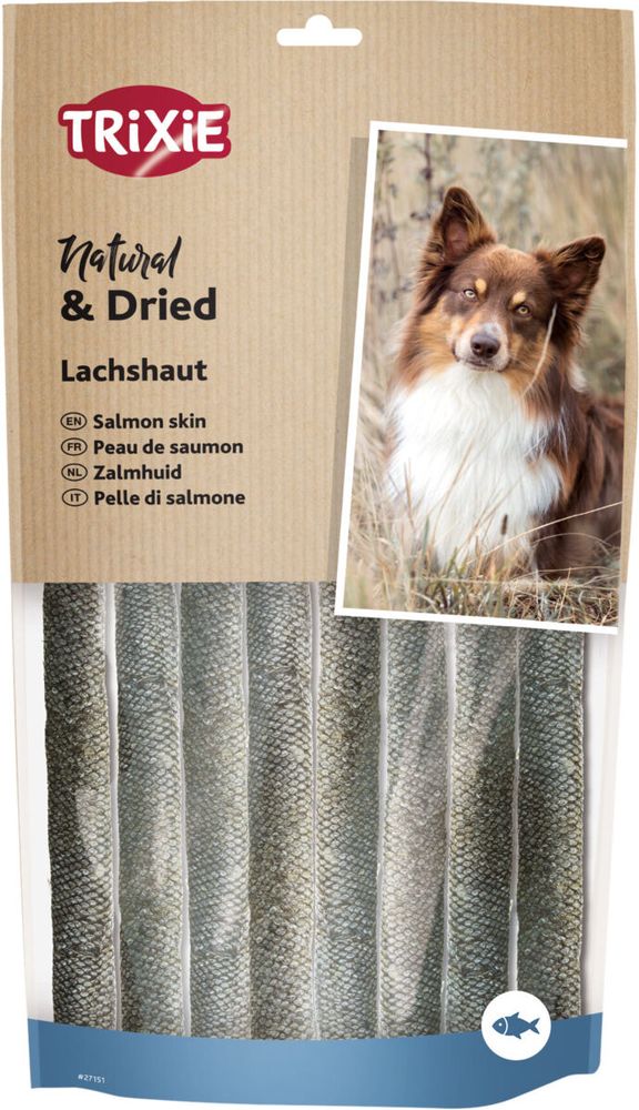 ΑΠΟΞΗΡΑΜΕΝΟ ΔΕΡΜΑ ΣΟΛΩΜΟΥ TRIXIE (150GR) TRIXIE