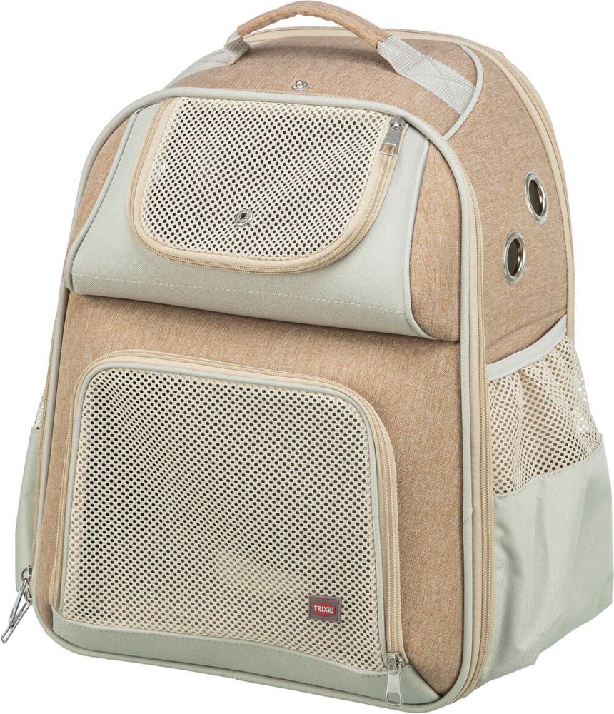 TRIXIE ΤΣΑΝΤΑ ΜΕΤΑΦΟΡΑΣ TRIXIE BACKPACK WILLOW ΜΠΕΖ ΚΑΦΕ (38X25X45CM)