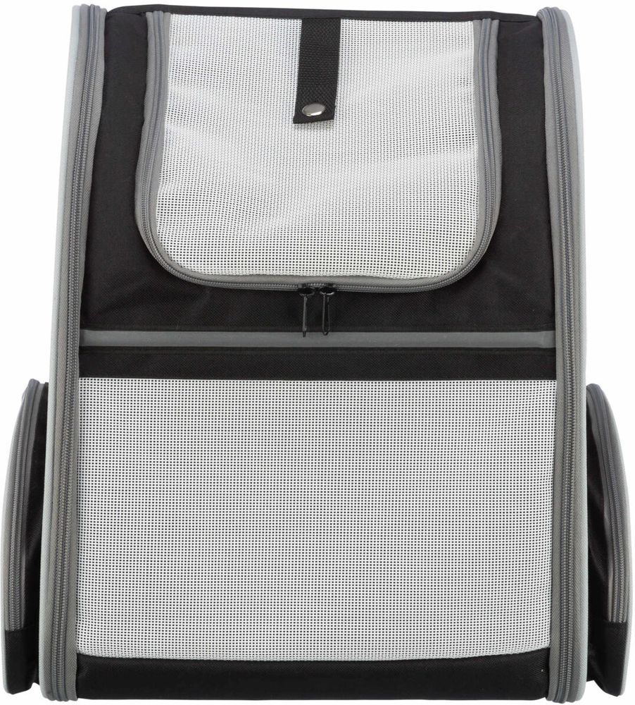 TRIXIE ΤΣΑΝΤΑ ΜΕΤΑΦΟΡΑΣ TRIXIE CHLOE ΑΝΟΙΧΤΟ ΓΚΡΙ ΜΑΥΡΟ (39X43X27CM)