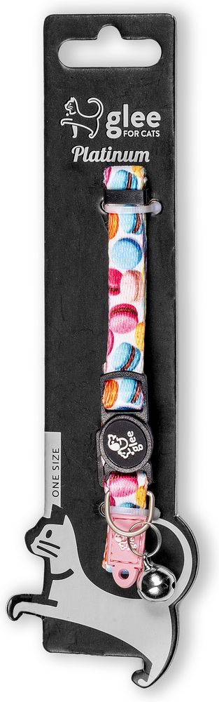 ΠΕΡΙΛΑΙΜΙΟ GLEE PLATINUM MACARON ΜΕ ΚΟΥΔΟΥΝΑΚΙ (XSMALL 1X22-35CM) GLEE