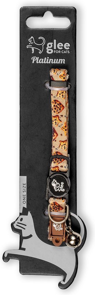 ΠΕΡΙΛΑΙΜΙΟ GLEE PLATINUM COOKIE BOO ΜΕ ΚΟΥΔΟΥΝΑΚΙ (XSMALL 1X22-35CM) GLEE