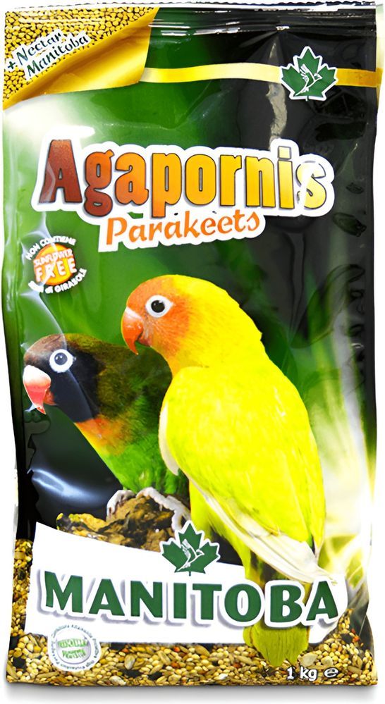 ΤΡΟΦΗ MANITOBA AGAPORNIS PARAKEETS PREMIUM LOVEBIRDS (1KG)