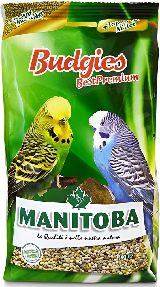 ΤΡΟΦΗ MANITOBA BUDGIES BEST PREMIUM ΓΙΑ ΠΑΠΑΓΑΛΑΚΙΑ (1KG) MANITOBA