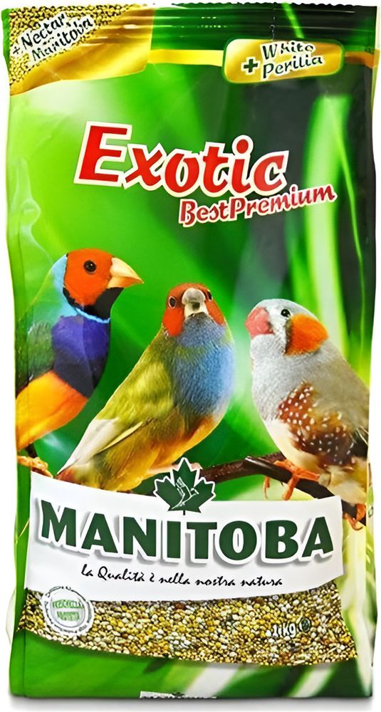 ΤΡΟΦΗ MANITOBA EXOTIC BEST PREMIUM ΓΙΑ ΠΑΡΑΔΕΙΣΙΑ (1KG) MANITOBA