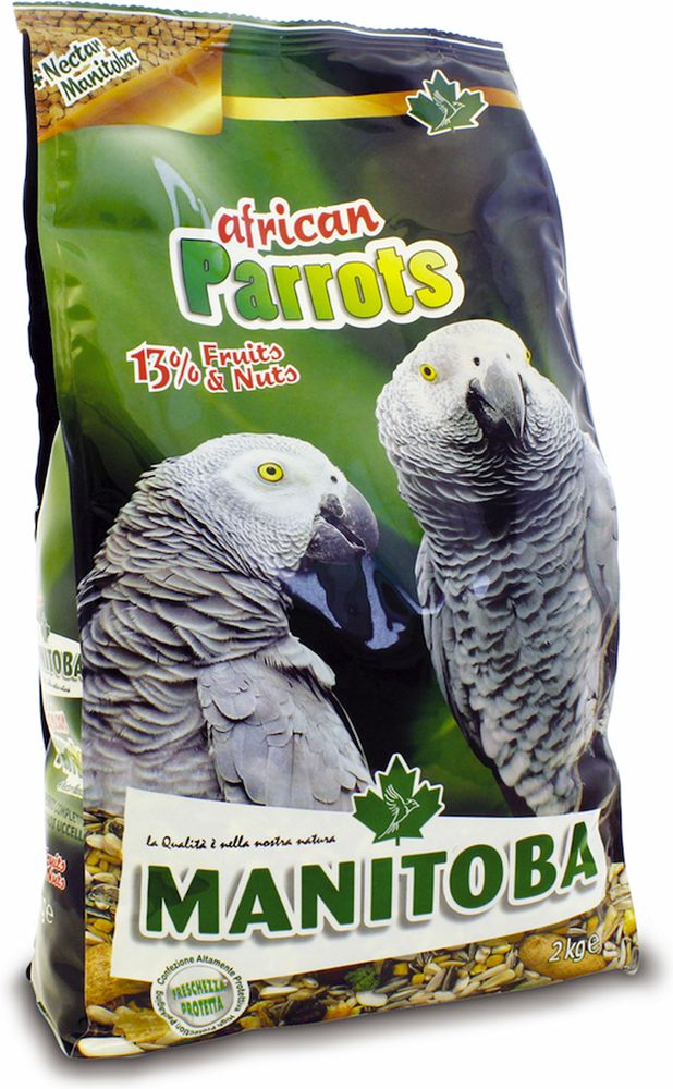 ΤΡΟΦΗ MANITOBA AFRICAN PARROTS PREMIUM ΓΙΑ ΑΦΡΙΚΑΝΙΚΟΥΣ ΠΑΠΑΓΑΛΟΥΣ (2KG)