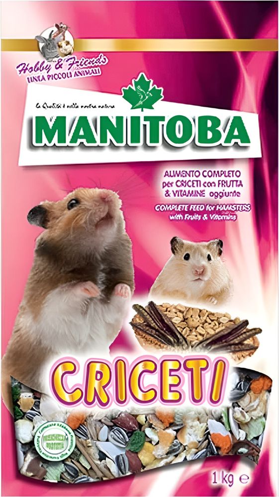 ΤΡΟΦΗ MANITOBA CRICETI ΓΙΑ ΧΑΜΣΤΕΡ (1KG)