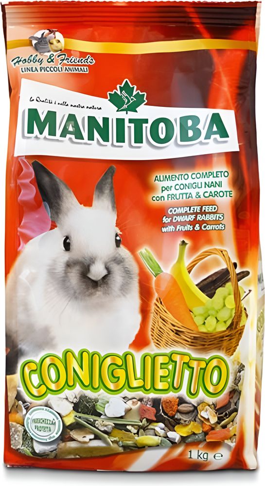 ΤΡΟΦΗ MANITOBA CONIGLIETTO ΓΙΑ ΚΟΥΝΕΛΙΑ (1KG)