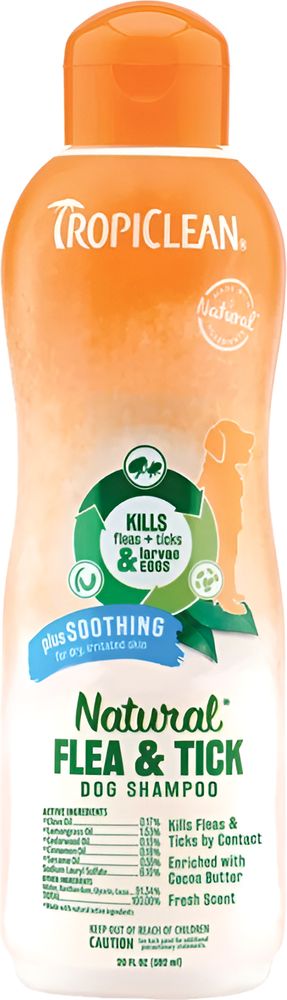 ΣΑΜΠΟΥΑΝ TROPICLEAN PLUS SOOTHING (592ML) TROPICLEAN