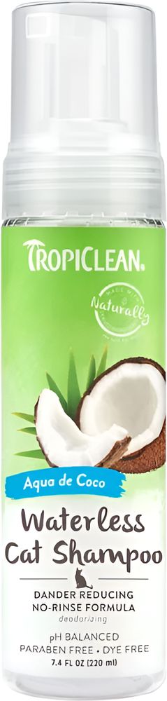 TROPICLEAN ΣΑΜΠΟΥΑΝ ΣΤΕΓΝΟΥ ΚΑΘΑΡΙΣΜΟΥ TROPICLEANWATERLESS CAT FACIAL CLEANSER (220ML)