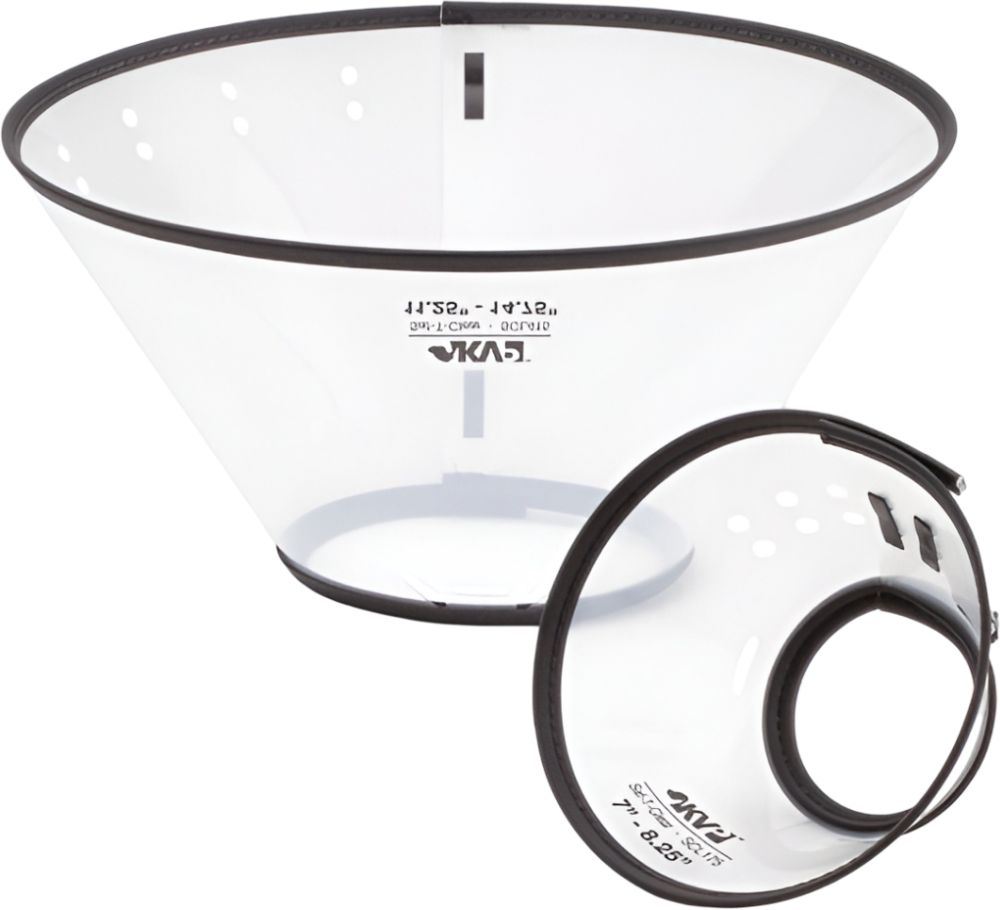 KVP ΠΡΟΣΤΑΤΕΥΤΙΚΟ ΚΟΛΑΡΟ KVP SAF-T-CLEAR (18CM)