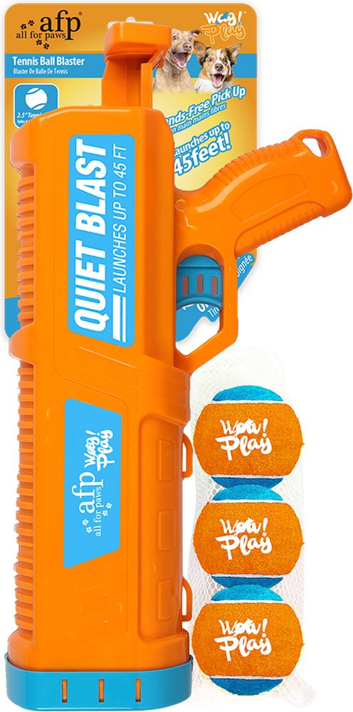 ΔΙΑΔΡΑΣΤΙΚΟ ΠΑΙΧΝΙΔΙ AFP WAG PLAY TENNIS BLASTER ΠΟΡΤΟΚΑΛΙ ΜΠΛΕ (41X10X21CM)