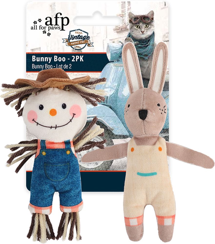 ΠΑΙΧΝΙΔΙ ΓΑΤΑΣ AFP VINTAGE BUNNY BOO ΚΟΥΝΕΛΙ ΣΚΙΑΧΤΡΟ (2ΤΜΧ) AFP
