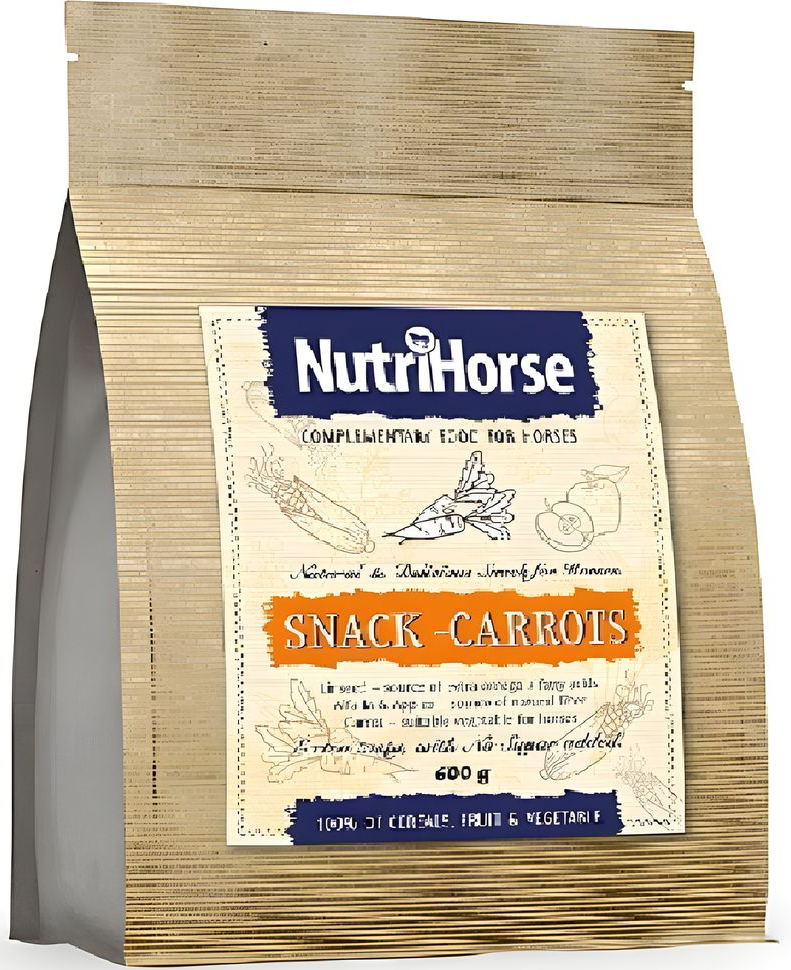 ΣΝΑΚ ΑΛΟΓΟΥ NUTRIHORSE ΜΕ ΚΑΡΟΤΟ (600GR)