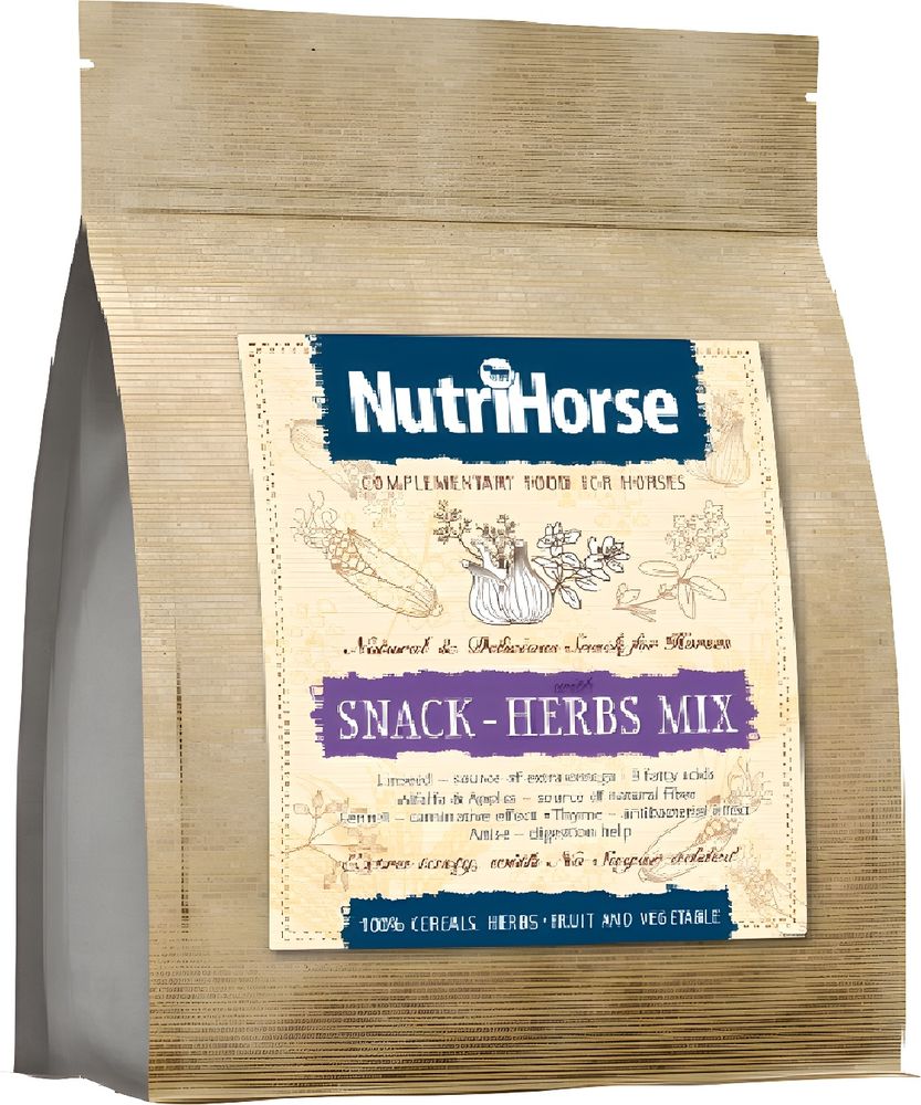ΣΝΑΚ ΑΛΟΓΟΥ NUTRIHORSE ΜΕ ΒΟΤΑΝΑ (600GR)