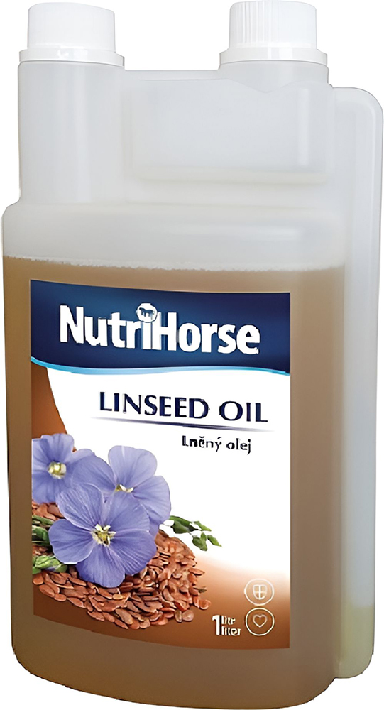 ΣΥΜΠΛΗΡΩΜΑ ΔΙΑΤΡΟΦΗΣ NUTRIHORSE LINSEED OIL (1LT) NUTRIHORSE