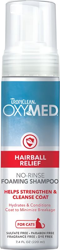 ΣΑΜΠΟΥΑΝ ΣΤΕΓΝΟΥ ΚΑΘΑΡΙΣΜΟΥ TROPICLEAN HAIRBALL RELIEF NO-RINSE (220ML)
