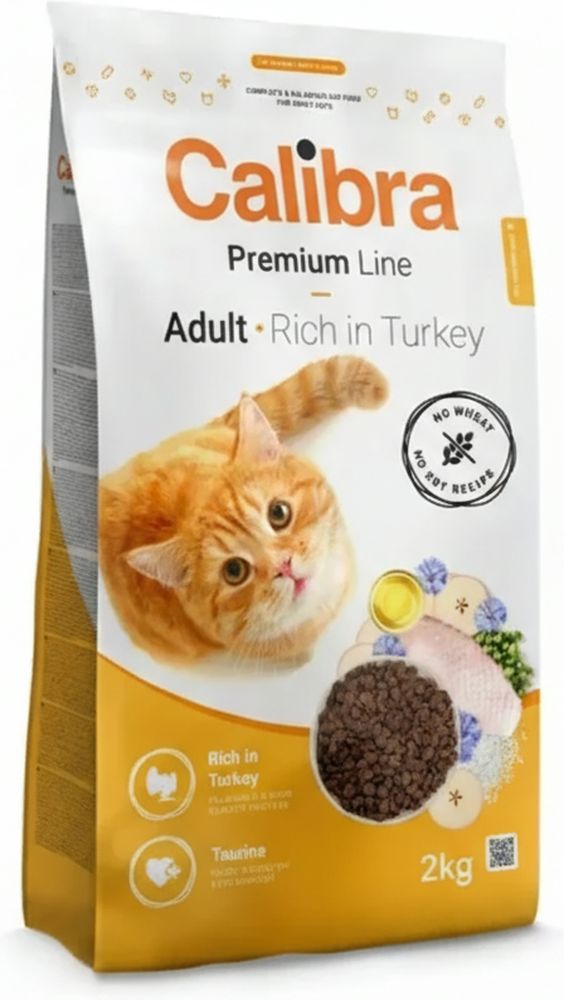 ΤΡΟΦΗ ΓΑΤΑΣ CALIBRA PREMIUM CAT ADULT ΓΑΛΟΠΟΥΛΑ (2KG)