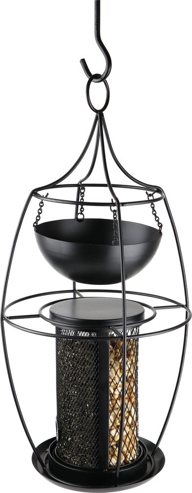 ΤΑΙΣΤΡΑ ΕΞΩΤΕΡΙΚΟΥ ΧΩΡΟΥ NOBBY GARDEN FEEDER ΜΑΥΡΟ (800ML / 21,5X49CM) NOBBY