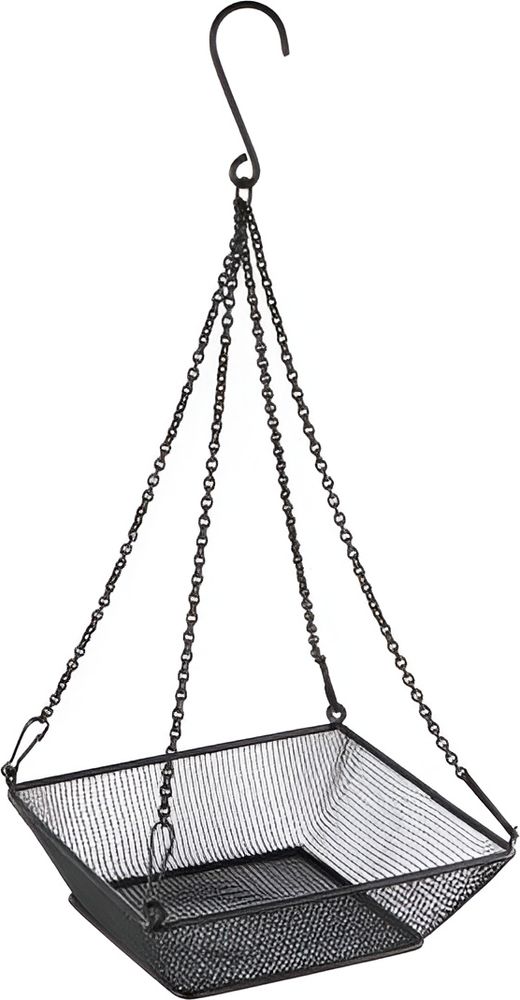 ΤΑΙΣΤΡΑ ΕΞΩΤΕΡΙΚΟΥ ΧΩΡΟΥ NOBBY GARDEN FEEDER ΜΑΥΡΟ (1000ML / 18,5X18,5X7CM) NOBBY