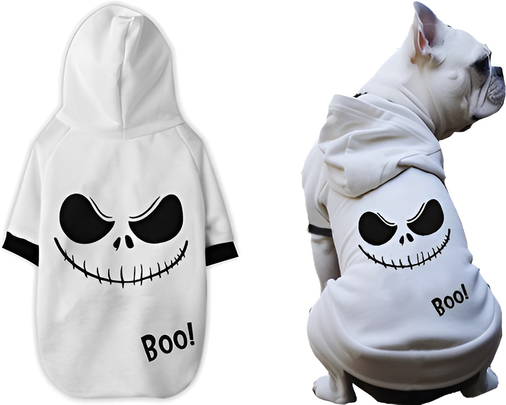 VALUE IMPORTS ΑΠΟΚΡΙΑΤΙΚΟ ΦΟΥΤΕΡ VALUE IMPORTS ΜΕ ΚΟΥΚΟΥΛΑ GHOST BOO (L)