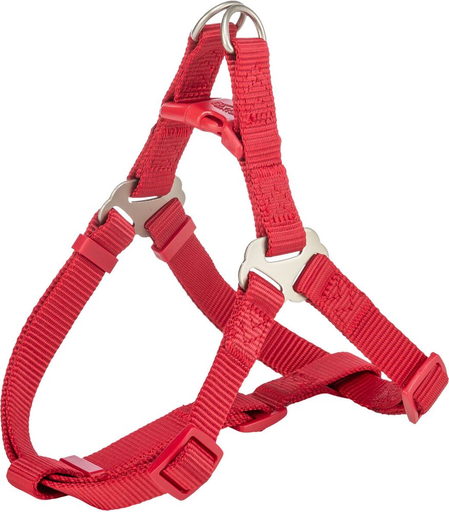 ΣΑΜΑΡΑΚΙ ΣΚΥΛΟΥ TRIXIE PREMIUM ONE TOUCH HARNESS ΚΟΚΚΙΝΟ (65-80CM/25MM) TRIXIE