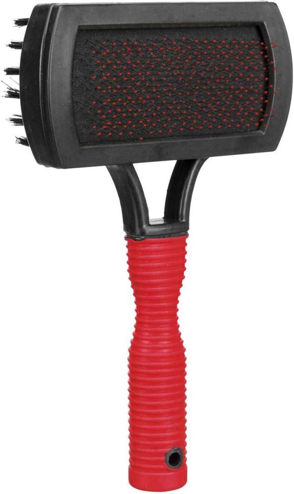 ΒΟΥΡΤΣΑ TRIXIE SLICKER ΔΙΠΛΗ ΠΛΑΣΤΙΚΗ (10X17CM) TRIXIE