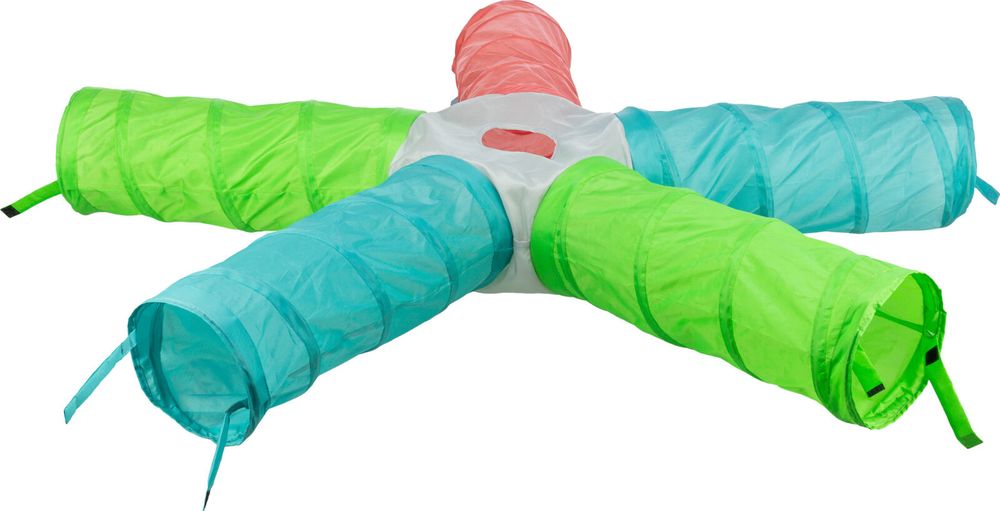 ΠΑΙΧΝΙΔΙ TRIXIE ΤΟΥΝΕΛ ΜΕ 6 ΕΞΟΔΟΥΣ ΓΙΑ ΚΟΥΝΕΛΙΑ ΝΑΝΟΥΣ (5Χ18CM/47CM)