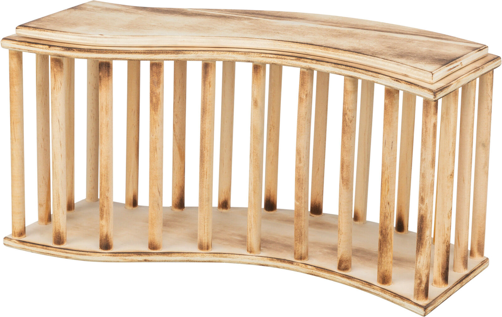 ΤΑΙΣΤΡΑ TRIXIE ΓΙΑ ΧΟΡΤΟ ΜΕ ΚΑΠΑΚΙ ΞΥΛΙΝΗ (37X19X13CM) TRIXIE