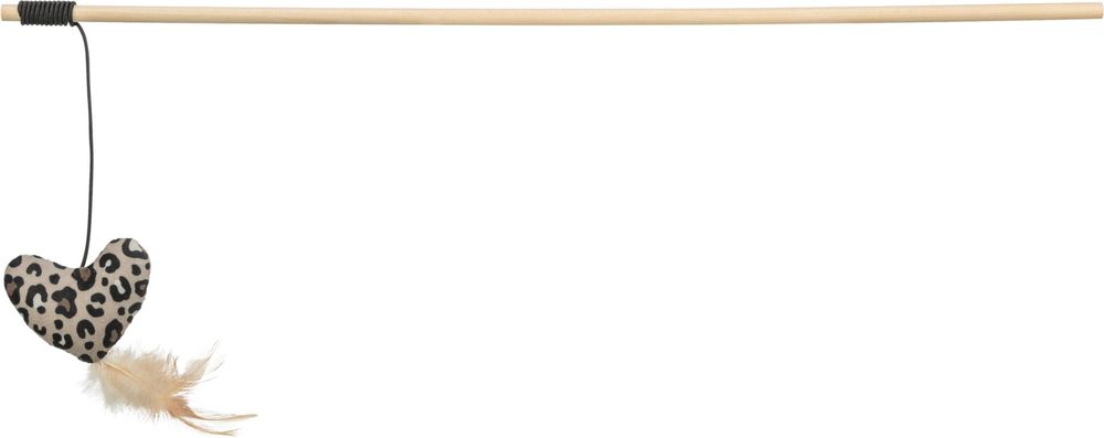 ΠΑΙΧΝΙΔΙ ΓΑΤΑΣ TRIXIE ΡΑΒΔΑΚΙ ΜΕ ΚΑΡΔΙΑ - CATNIP (50CM) TRIXIE