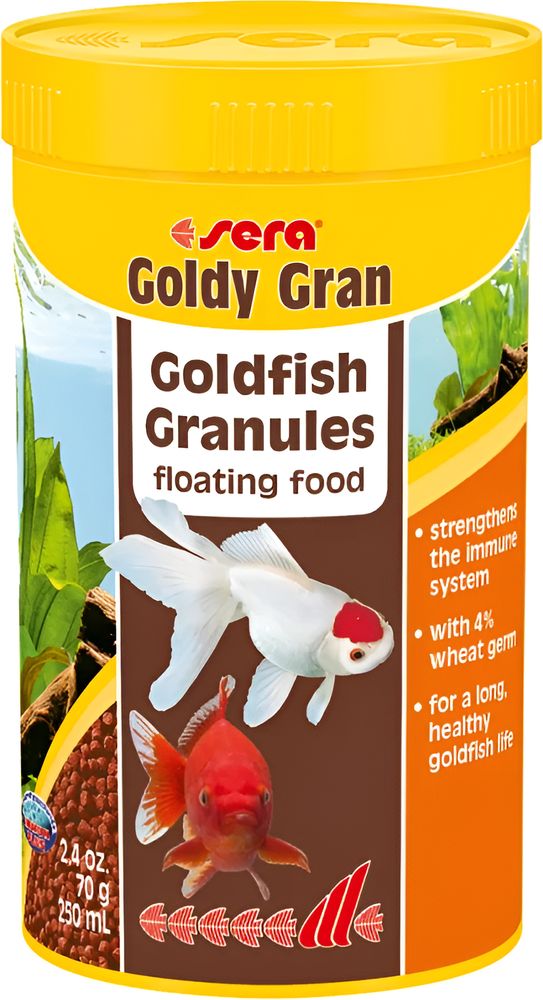 ΤΡΟΦΗ ΧΡΥΣΟΨΑΡΩΝ SERA GOLDY GRAN (250ML) SERA