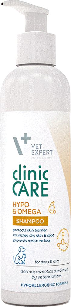 ΣΑΜΠΟΥΑΝ ΣΚΥΛΟΥ ΓΑΤΑΣ VET EXPERT CC HYPO - OMEGA (250ML) VET EXPERT