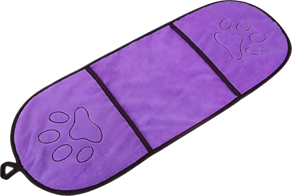 ΠΕΤΣΕΤΑ ΣΚΥΛΟΥ VALUE IMPORTS MICORFIBER ΜΕ ΘΗΚΗ ΓΑΝΤΙΑ ΜΩΒ (62X23CM) VALUE IMPORTS